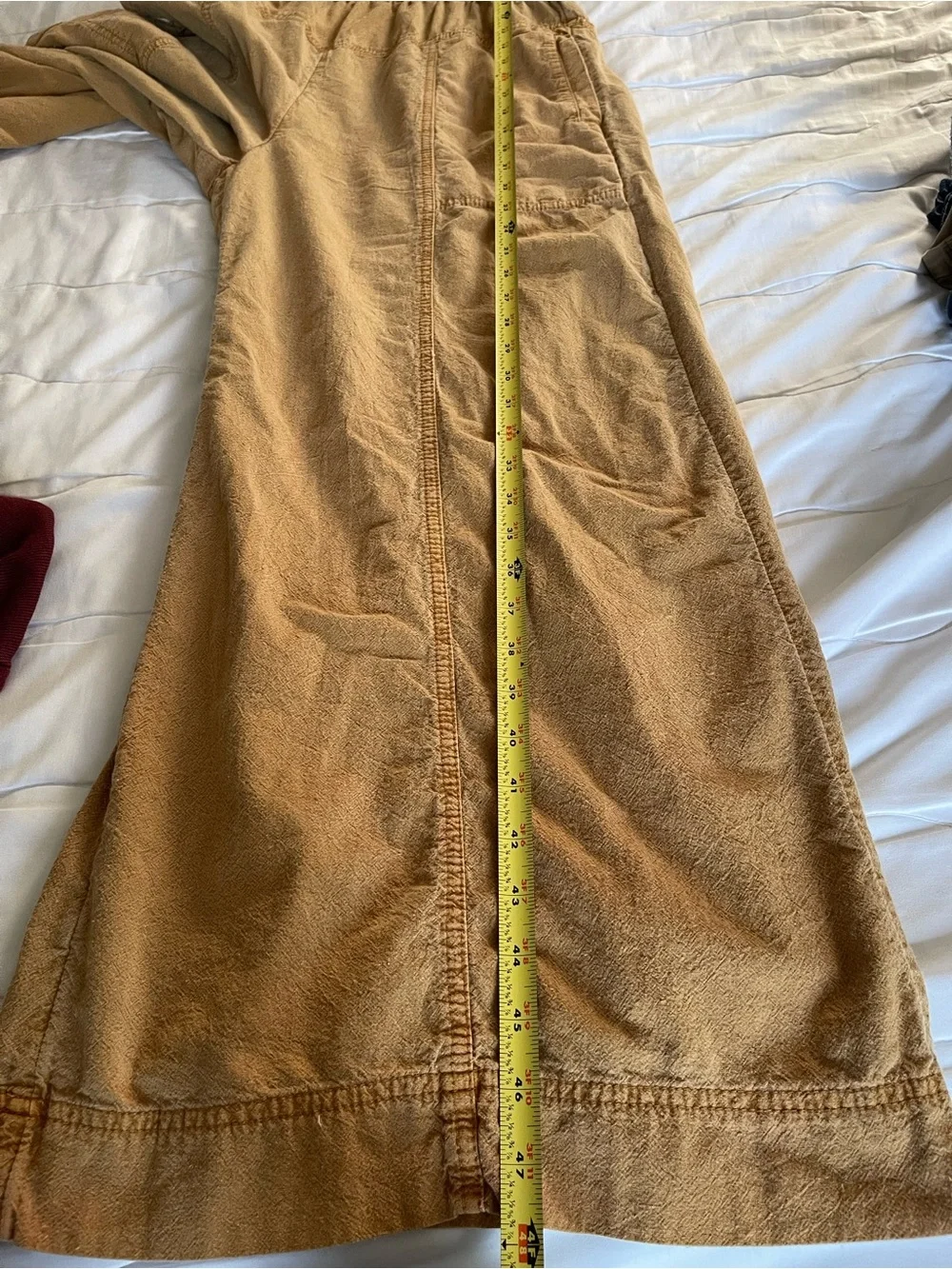 Free‎ People Mustard Yellow Wide-Leg Jumpsuit